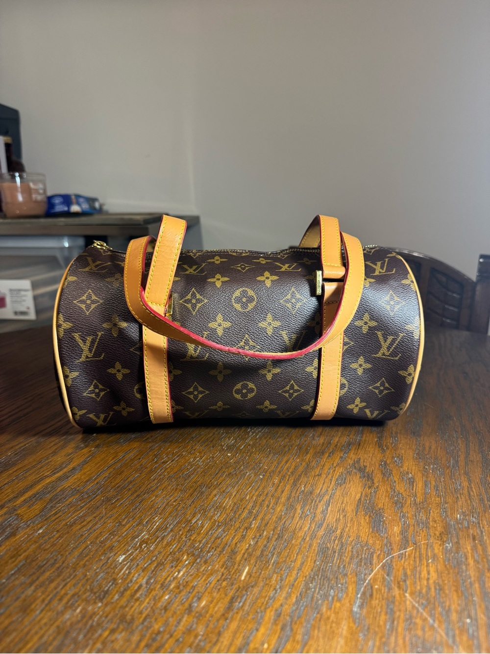 Louis Vuitton Brown Monogram Papillon 26 Handbag